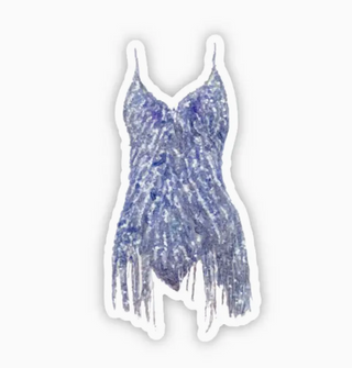 Taylor Swift Midnights Costume Sticker