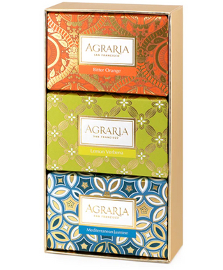Bitter Orange, Lemon Verbena, Mediterranean Jasmine Luxury Bath Bar Collection