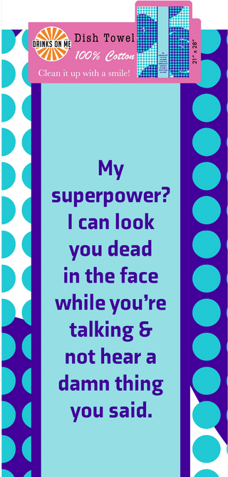 Superpower Dish Towel