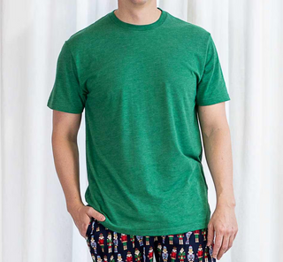 Men's Crew Neck T-shirt in Jolly Green