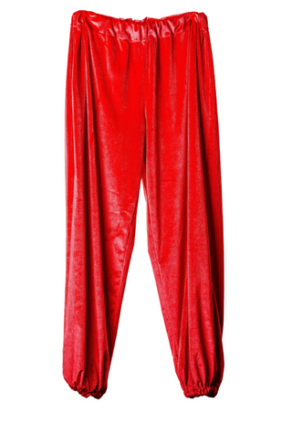Chloe Velvet Lounge Pant Red