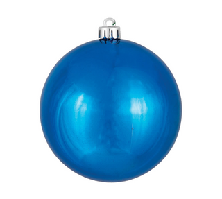 6" Blue Shiny Ball
