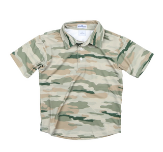 Classic Camo Polo Short Sleeve Shirt