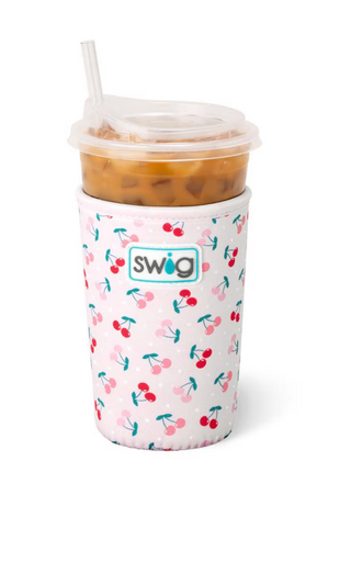 Cherry Pie Iced Cup Coolie (Medium)