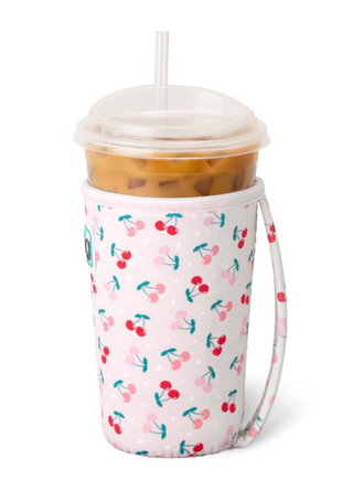 Cherry Pie Iced Cup Coolie (Medium)