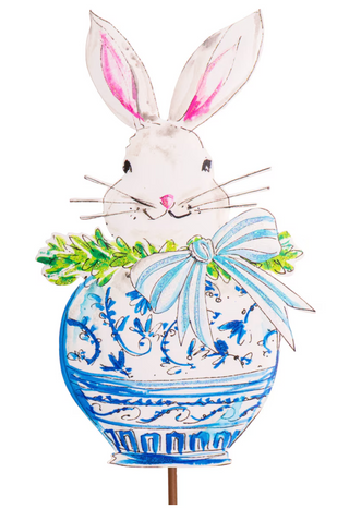 Posh Bunny in Egg Yard Sign