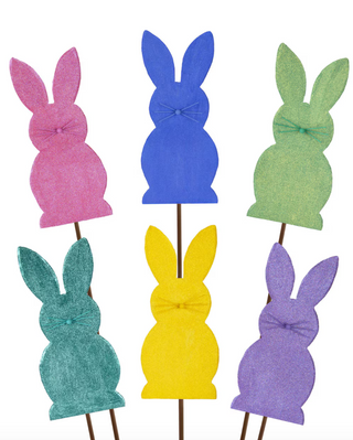 Glitter Bunnies Yard Sign