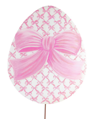 Large Bowtiful Egg Yard Sign
