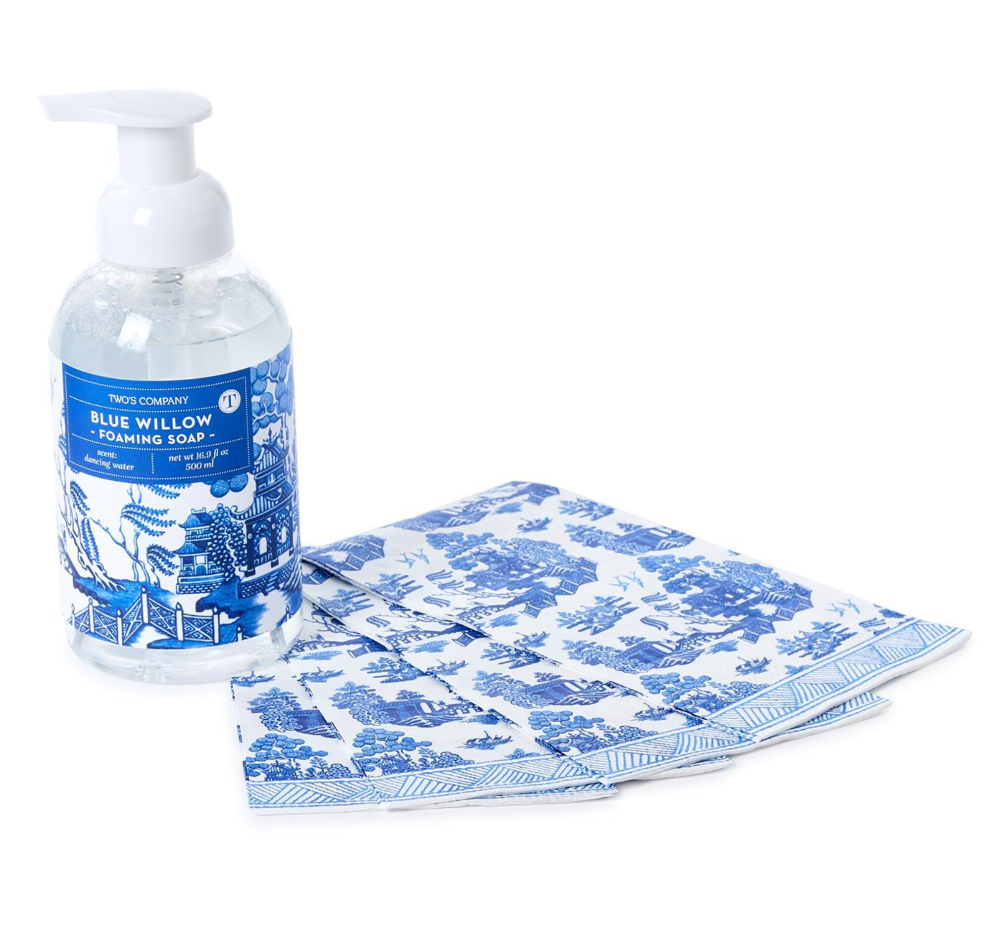 Two's Company Foaming Soap and Guest Towels