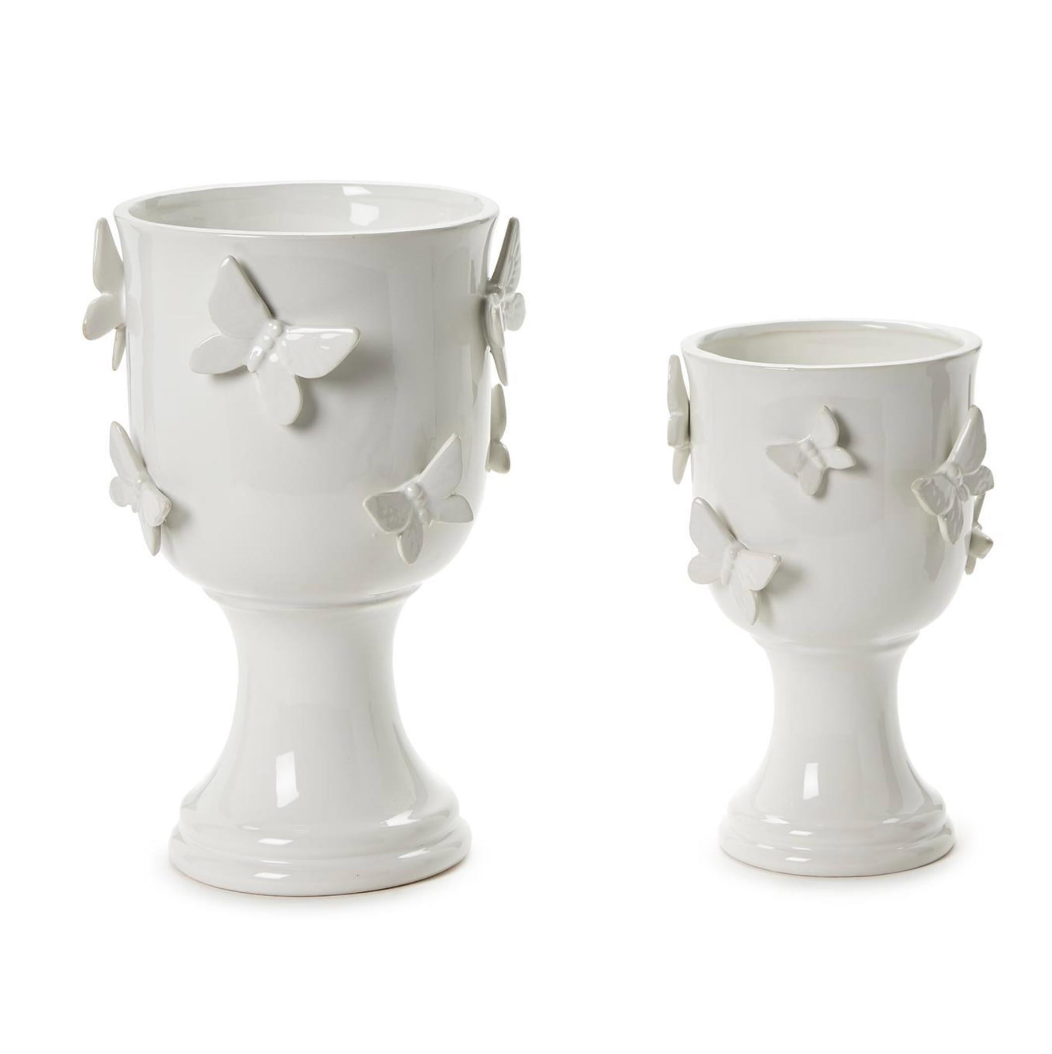 Butterfly Pedestal Cachepots LG - Thumbnail 5