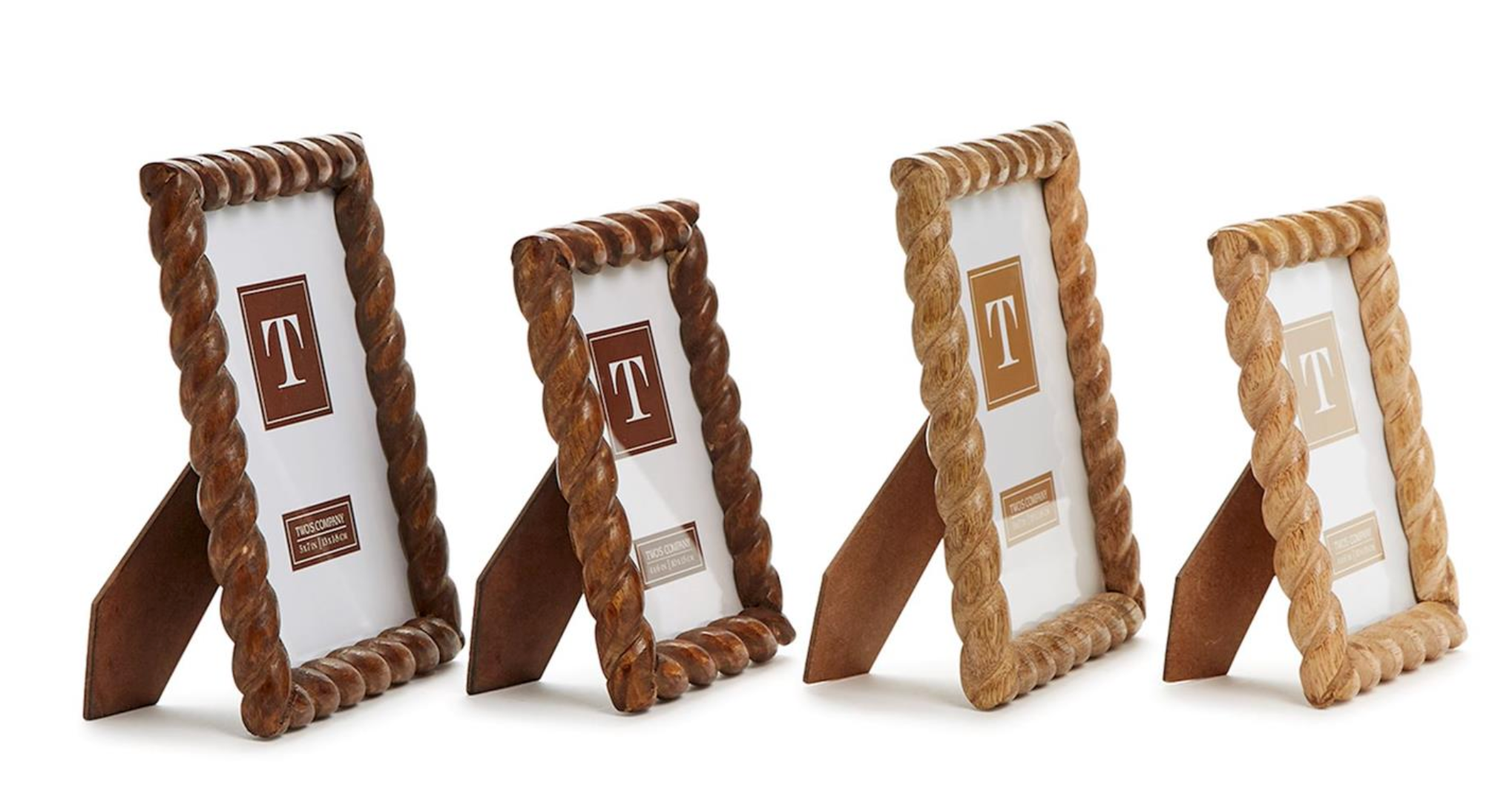 Hand-Carved Twist Photo Frame - Thumbnail 2
