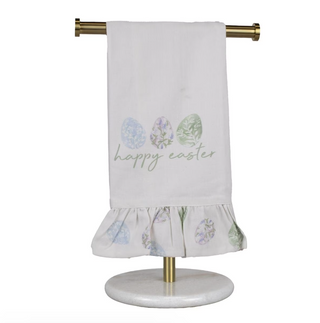 Haven Eggs Ruffle Hand Towel