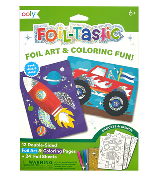 Foil-tastic Foil Art & Coloring Set - Gadgets & Gizmos