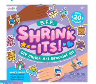 Shrink-its! DIY Shrink Art Bracelet Kit - BFF