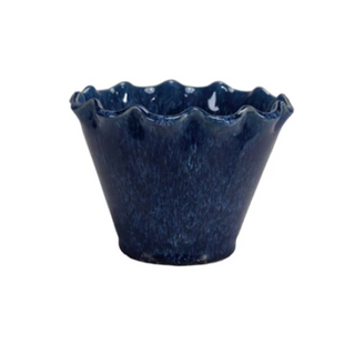 Stoneware Planter with Drainage Hole