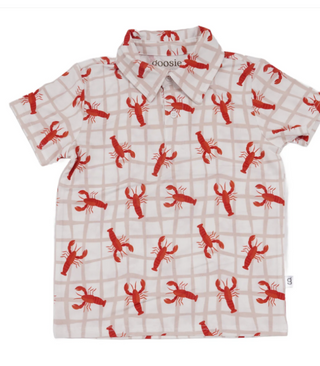 Short Sleeve Polo Shirt - Crawfish
