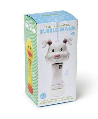 LED Illuminating Bubble Wand Blower in Gift Box