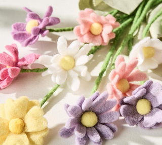 Blooming Beauties Hand-Crafted Felt Flower