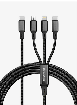 USB-C  3-in-1 Charging Cable 10 FT