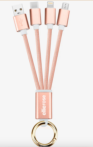 3-in-1 Charging Cable Keychain