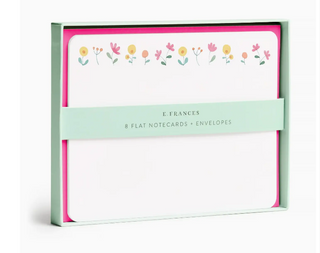 Flat Notes – Boxed Set of 8 Notecards