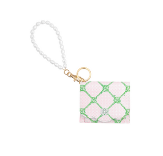 Snap Card Case, Butterfly Trellis