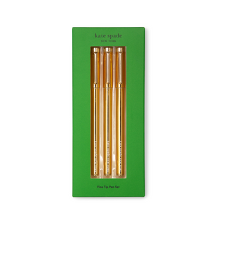 Fine Tip Pen Set, Gold