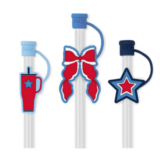 Miss Independence Straw Topper Set