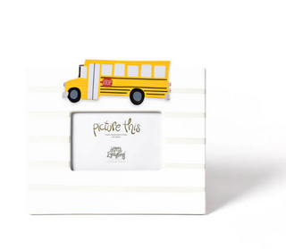 White Stripe Mini Rectangle Frame