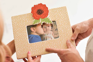Gold Small Dot Mini Frame