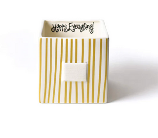 Gold Stripe Mini Nesting Cube