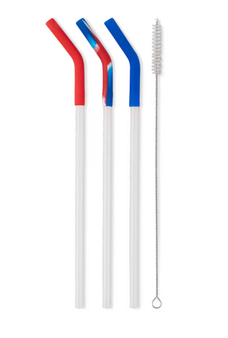 All American Reusable Straw Set (Mega Mugs)