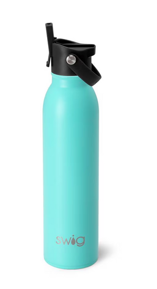 Aqua Flip + Sip Water Bottle 20oz