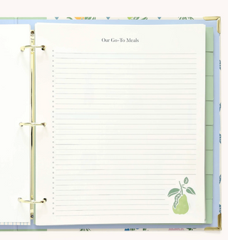 Recipe Binder