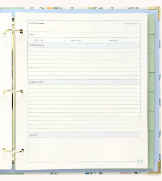 Recipe Binder