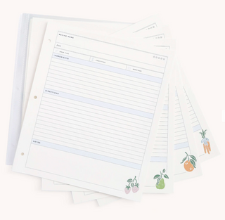 Recipe Binder Page Pack