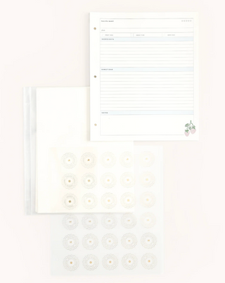 Recipe Binder Page Pack
