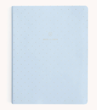 Carolina Dot 2025-2026 Bookbound Weekly Dapperdesk Planner