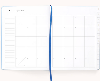 Carolina Dot 2025-2026 Bookbound Weekly Dapperdesk Planner