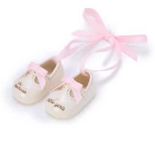 Thank Heaven Pair of Baby Shoes Keepsake Ornament in Gift Box