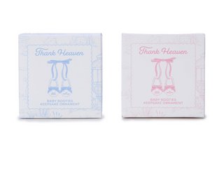 Thank Heaven Pair of Baby Shoes Keepsake Ornament in Gift Box