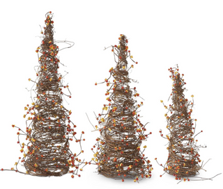 Bittersweet Twig Base Cone Trees
