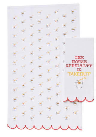 Eating Kitchen Dish Towel