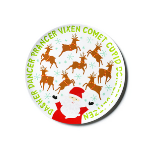 Calling All Reindeer Dinner Plate
