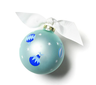 Baby's First Christmas Glass Ornament