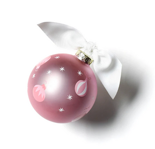 Baby's First Christmas Glass Ornament