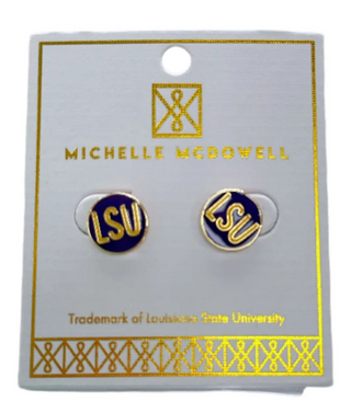 LSU Logo Stud Earrings
