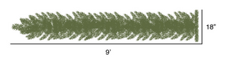 Mixed Pine Artificial Christmas Garland