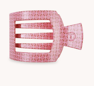Berry Cozy Flat Square Hair Clip