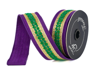 Mardi Gras Scroll